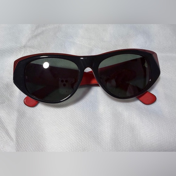 Ray-Ban Accessories - Ray Ban Dekko vintage Red and Black Sunglasses